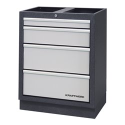 Kraftwerk Mobilio Schubladenschrank 4 Schubladen