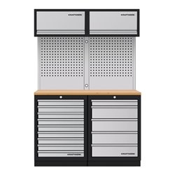 Kraftwerk Mobilio 2er Kombi, 5 & 9 Schubladen, Oberschrank, 3964K-95K2