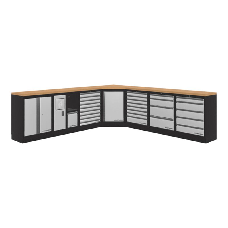 Kraftwerk Mobilio 7er Kombi, Unterschranke, Eckschrank, 3964M