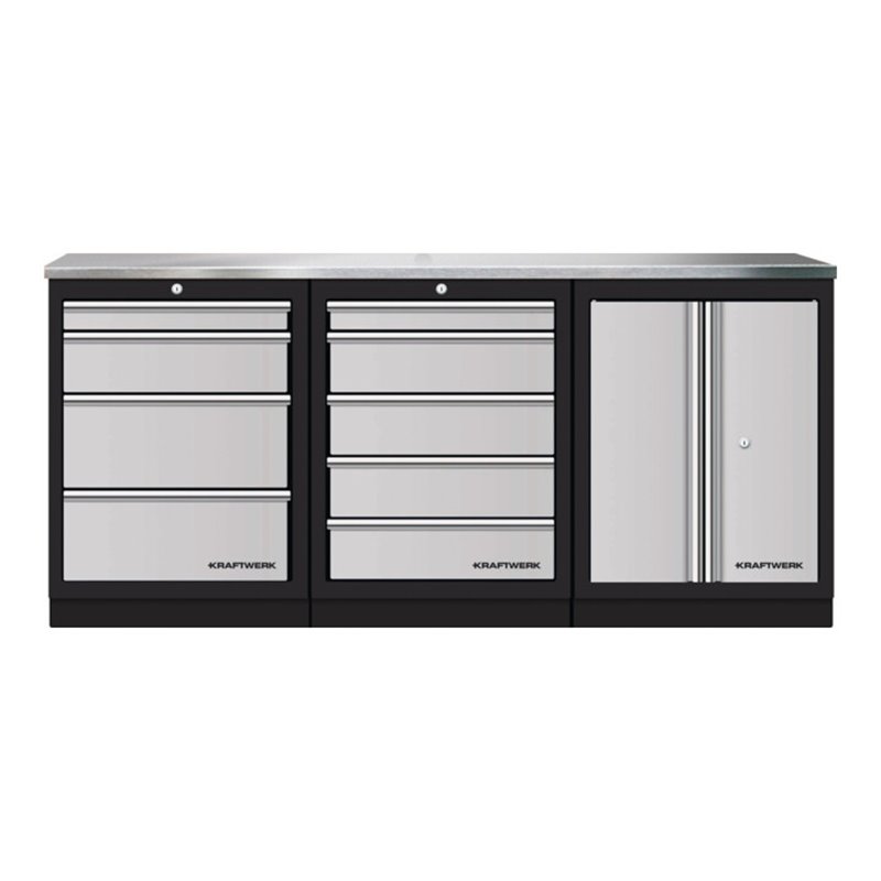 Kraftwerk Mobilio 3er Komb Standard Edelstahl