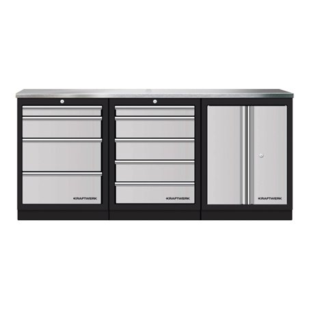 Kraftwerk Mobilio 3er Komb Standard Edelstahl