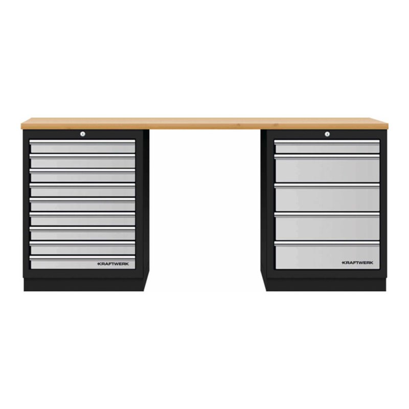 Kraftwerk Mobilio 3er Kombi, Buche Multiplex