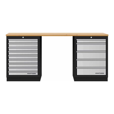 Kraftwerk Mobilio 3er Kombi, Buche Multiplex