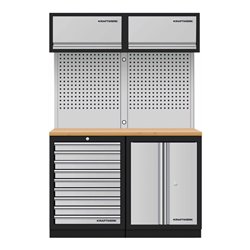 Kraftwerk Mobilio 2er Kombi Oberschrank, Buche Multiplex