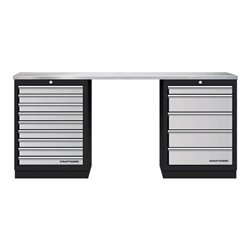 Kraftwerk Mobilio 3er Kombi, Edelstahl