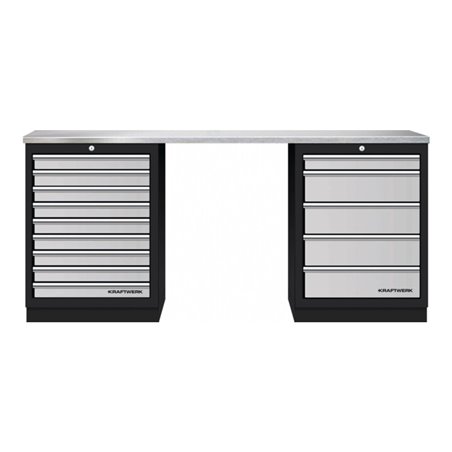 Kraftwerk Mobilio 3er Kombi, Edelstahl