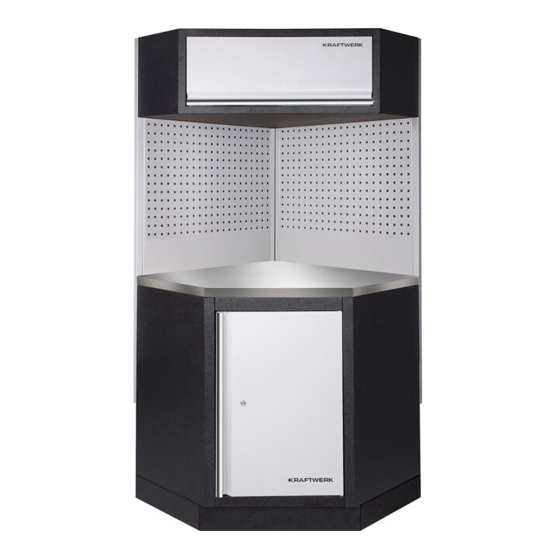 Kraftwerk Mobilio Eckelement, Edelstahl