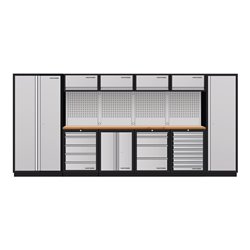 Kraftwerk Mobilio 6er Kombi, Flügeltür, Hochschrank, Buche