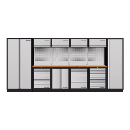 Kraftwerk Mobilio 6er Kombi, Flügeltür, Hochschrank, Buche