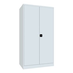 Pavoy Schwerlastschrank, 3 Fachböden a 200 kg, 3 Schubladen a 125 mm, Ral 7035