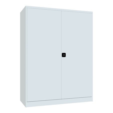 Pavoy Schwerlastschrank 1950x1470x630 Großraum, 4 Fachböden a 200 kg, RAL 7035