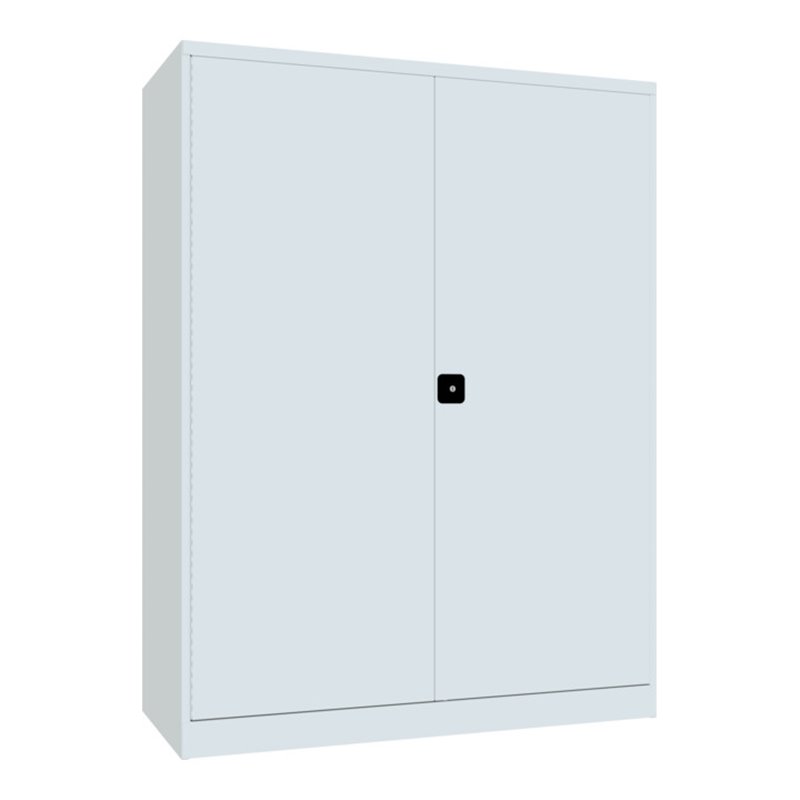 Pavoy Schwerlastschrank 1950x1470x630, Trennwand, 8 Fachböden a 200 kg, RAL 7035