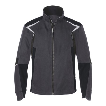 Kübler Jacke BODYFORCE, anthrazit / schwarz, Konfektionsgröße 2XL