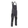 Kübler Latzhose BODYFORCE, anthrazit / schwarz, Konfektionsgröße 54