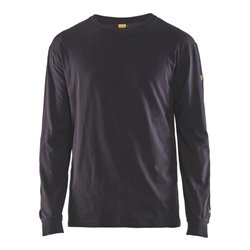 Blakläder Flammschutz-Langarm-Shirt, marineblau, Unisex-Größe: M