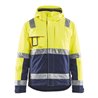 Blakläder Warnschutz Winterjacke, gelb / marineblau, Unisex-Größe: L