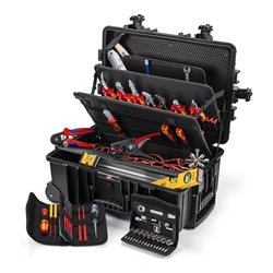 KNIPEX 00 21 37 Werkzeugkoffer 'Robust45 Move' Elektro 66-teilig 428 mm