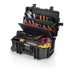 KNIPEX 00 21 37 Werkzeugkoffer 'Robust45 Move' Elektro 66-teilig 428 mm