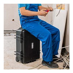 KNIPEX 00 21 37 Werkzeugkoffer 'Robust45 Move' Elektro 66-teilig 428 mm