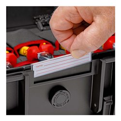 KNIPEX 00 21 37 Werkzeugkoffer 'Robust45 Move' Elektro 66-teilig 428 mm