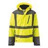 Holex Warnschutz Winterjacke, gelb / grau, Unisex-Größe: 3XL