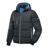 Uvex Thermo Steppjacke, schwarz / blau, Unisex-Größe: XL