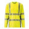Holex Warnschutz Longsleeve, gelb, Unisex-Größe: XS