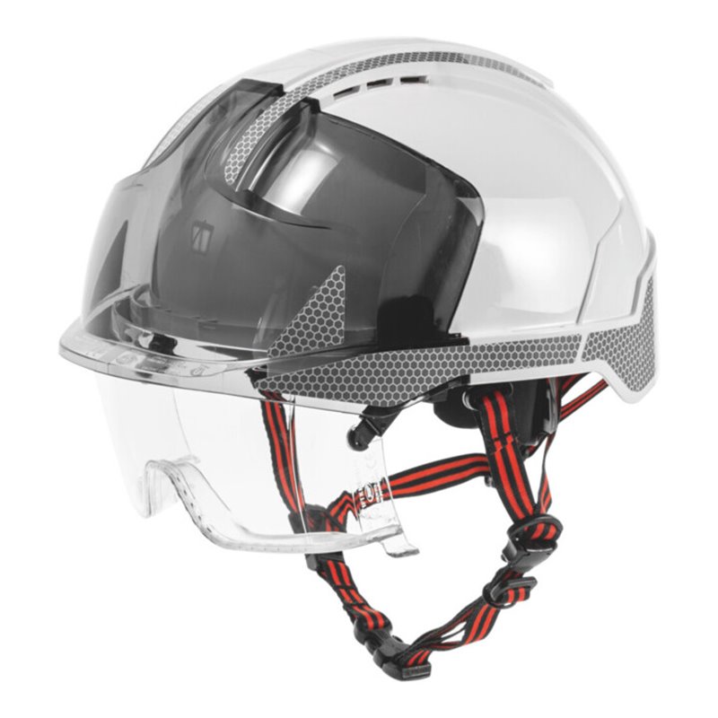 JSP Schutzhelm EVO VISTAlens Dualswitch, Farbe: WHITE