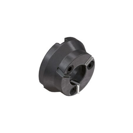 RÖHM Mitnehmerscheibe CoAE, mit HM-Platten Linkslauf, Arbeitsbereich-⌀: 26-50 mm