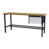 STIER Werkbank mit 1x50, 1x100, 1x150 mm Schubladen BxTxH 2000x600x960 mm RAL 7016 / RAL 7035
