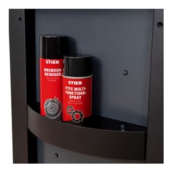 STIER Werkstattwagen Premium mit Edelstahl-Arbeitsfläche bestückt 223-teilig