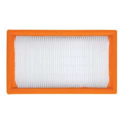 Bosch Flache Plisseefilter H-Klasse (HEPA), PTFE, passend zu: GAS 35 H AFC