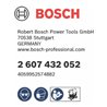 Bosch Flache Plisseefilter H-Klasse (HEPA), PTFE, passend zu: GAS 35 H AFC