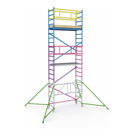 Zarges Ergänzung 2m Rahmen 1T (lila Paket)