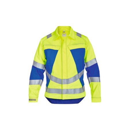 Rofa Multinorm-Jacke VIS-LINE, gelb / kornblau, Konfektionsgröße 60