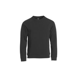 Clique Sweatshirt Classic Roundneck, schwarz, Unisex-Größe: M