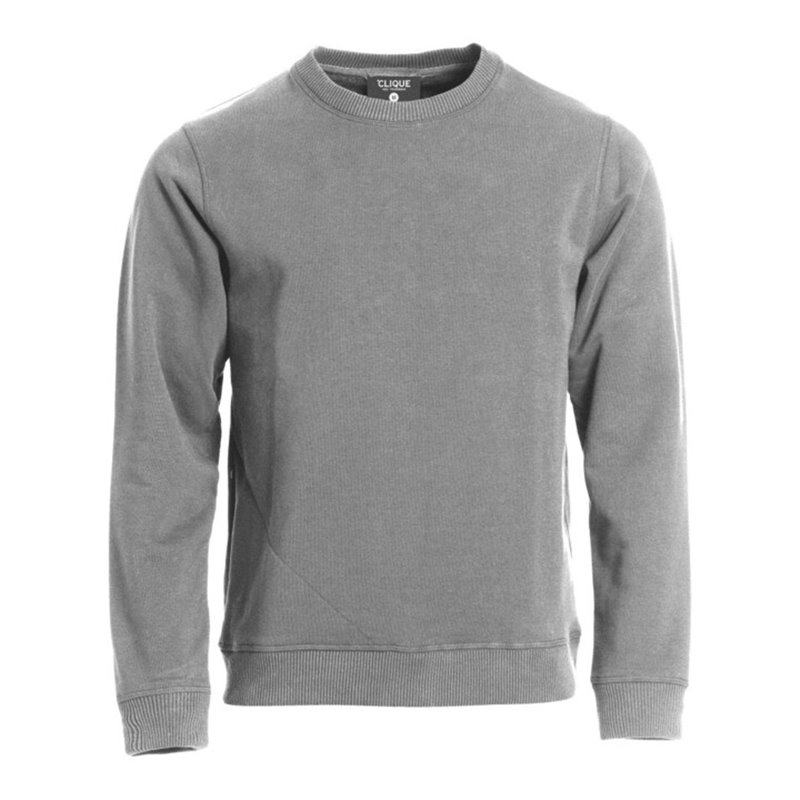 Clique Sweatshirt Classic Roundneck, grau-meliert, Unisex-Größe: 2XL