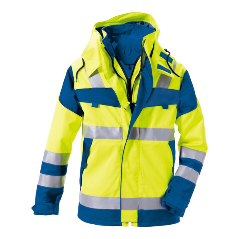 ROFA Multinorm-Parker MULTI NINE, gelb / kornblau, Konfektionsgröße 48/50