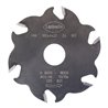 Lamello Nutfräser, HW, 100 x 4 mm, Z6 Wechselzahn (3+3) für Lamello Classic