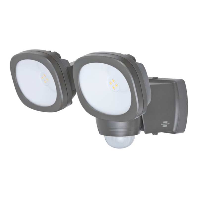 Batterie LED Strahler LUFOS 420 mit Infrarot-Bewegungsmelder IP44 2x240lm
