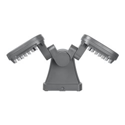 Batterie LED Strahler LUFOS 420 mit Infrarot-Bewegungsmelder IP44 2x240lm
