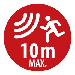 Batterie LED Strahler LUFOS 420 mit Infrarot-Bewegungsmelder IP44 2x240lm