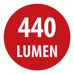 Batterie LED Strahler LUFOS 400 mit Infrarot-Bewegungsmelder IP44 440lm