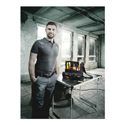 Wera Werkzeugsatz 2go E 1 für Elektroinstallateure, 73-teilig