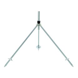 Kreis- u.Sektoren-Hochregner V65S D.35m G1Zoll AG MS m.Standspitzen GEKA