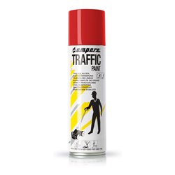 Bodenmarkierspray TRAFFIC PAINT 500ml rot AMPERE