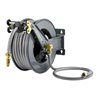 Schlauchaufroller PA30SK f.Wasser L.30m Geh.STA Ausgang G 1 Zoll AG GEKA