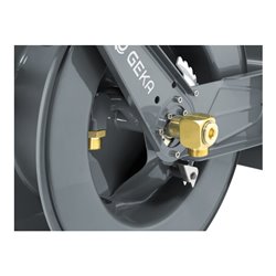 Schlauchaufroller PA30SK f.Wasser L.30m Geh.STA Ausgang G 1 Zoll AG GEKA