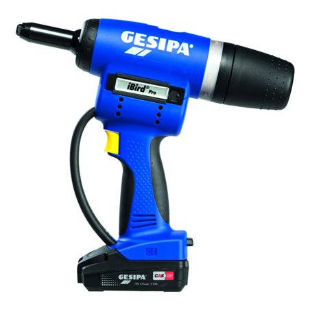 Gesipa Akku-Blindnietsetzgerät iBird® Pro 8-teilig 20000N L-Boxx