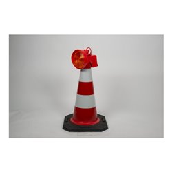 Leitkegel-LED-Leuchte ConeFix gelb eins.gelb HORIZONT